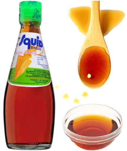 Thajská rybia omáčka s ančovičkami 300 ml Squid zn