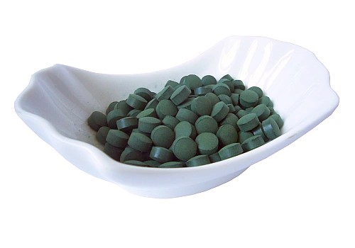 CHLORELLA 100g / cca 400 TABLETY SUPERFOOD RIAS