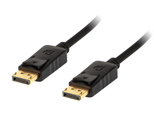 KÁBEL 2x PORT DISPLEJA-PORT DISPLEJA 4K 60Hz 1,8m TV MONITOR SILNÝ