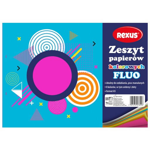 A5 Beniamin farebný papier 8 listov