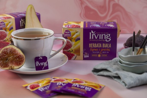Biely figový čaj s hruškou 20 šálok