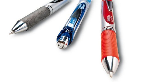 Guľôčkové pero EnerGel BL77 PENTEL, zelené