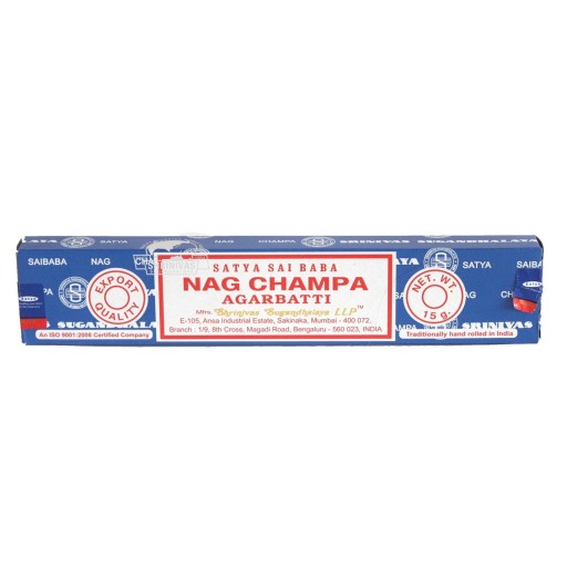 Vonné tyčinky - NAG CHAMPA - AGARBATTI - 15 g