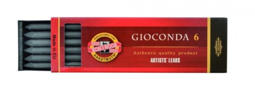 KOH-I-NOOR GIOCONDA GRAPHITE 5,5 mm 6B, 6 kusov