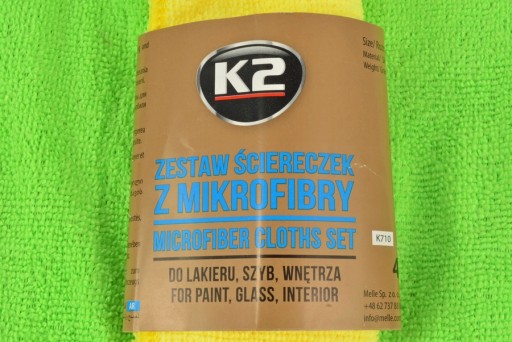 MIKROVLÁKNO K2 SÚPRAVA TKANINY Z MIKROVLÁKNA 30 x 35CM 4 KS. K710