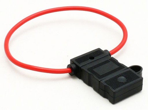 DRŽIAK POISTKY MAXI ČEPEL S 5mm2 KRYTOM