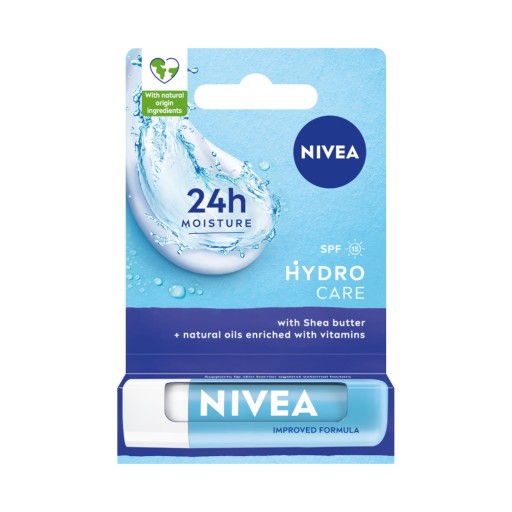 NIVEA HYDRO CARE Ochranný rúž s filtrom SPF 15 4,8g