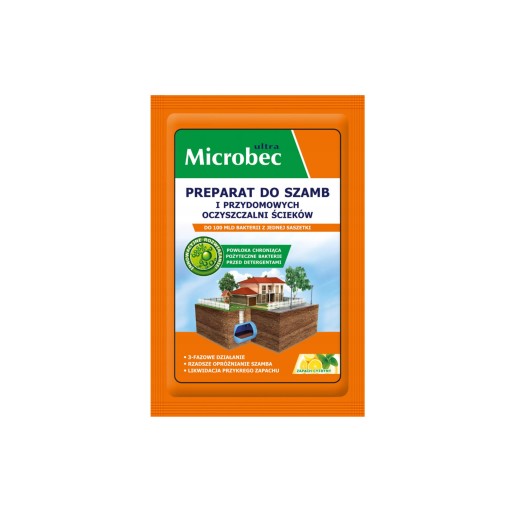 Prípravok na septiky prášok Bros 25g Microbec BACTERIA do septikov splašková 1 ks