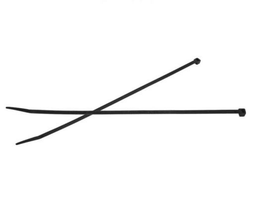 Upínacia páska 15cm x 25mm čierna STOLY 100 ks