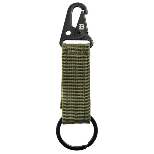 Jazvec Outdoor Paracord Karabína Kľúčenka - olivová