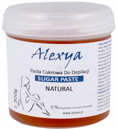 Pasta na depiláciu intímnych miest - ALEXYA 300g