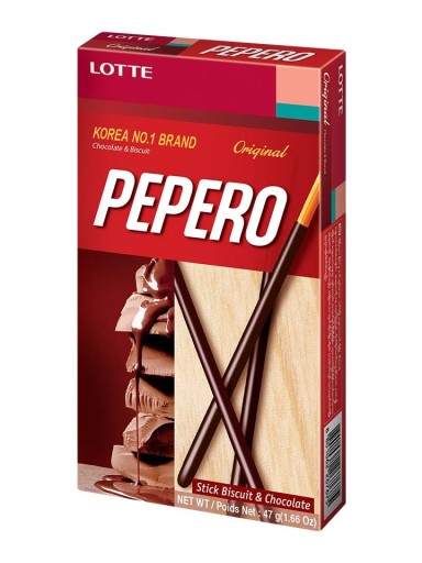 Pepero Chocolate Sticks Original 47g - Kórea