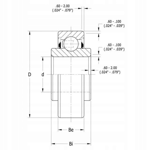 Ložisko 203 KRR2 MGK 16,2x40x18,288