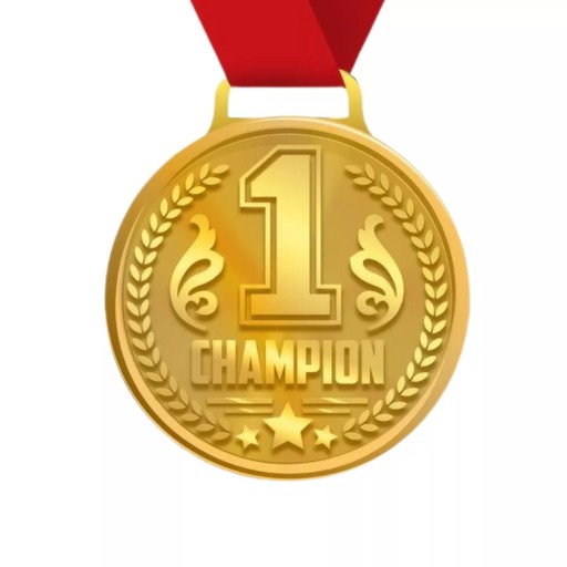 Medailový zlatý náhrdelník