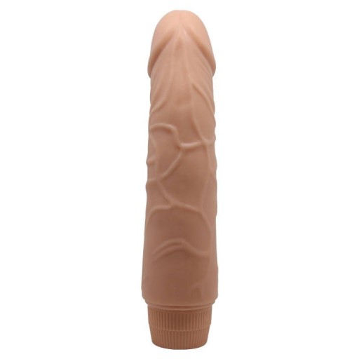 VLNY POTEŠENIA PRÍRODNÝ GÉLOVÝ VIBRÁTOR 19cm
