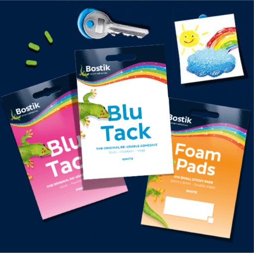 Lepiaca montážna hmota BLU TACK na fotoplagáty