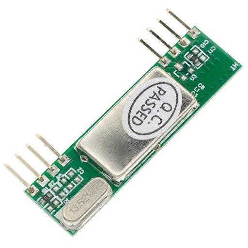 868 RXB6 433Mhz superheterodynný rádiový prijímač Arduino