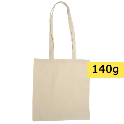 Bavlnená taška shopper 140g XXL ECO SHOPPING pláž