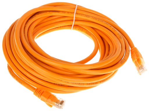 PATCHCORD RJ45/6/10,0-ORANŽOVÁ 10 m
