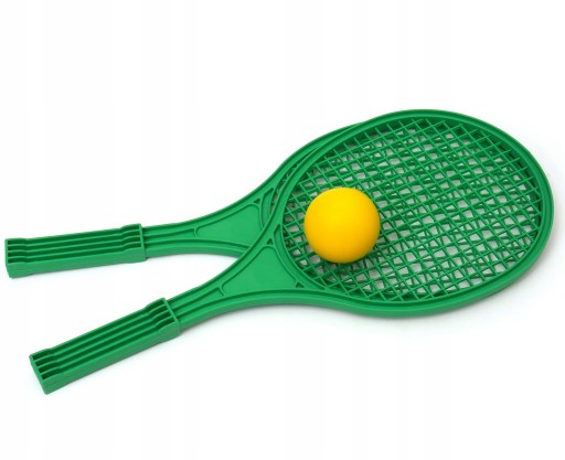 FAREBNÝ BADMINTONOVÝ SET 43cm penová lopta