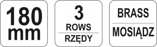 DRôTENÁ KEFA YATO MOSADZNÝ DRÔT 3 RADY