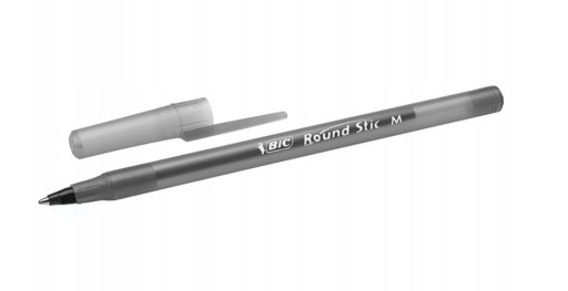 BIC ROUND STICK guľôčkové pero, čierne, 2 ks LACNO