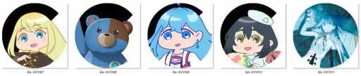 Anime Vivy Fluorite Eye Song Pins VEĽKÝ VÝBER