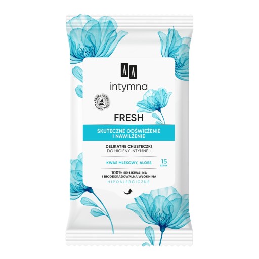 AA Intymna Fresh utierky na intímnu hygienu 15