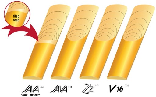 Vandoren Java Red alt saxofónový plátok 1.5