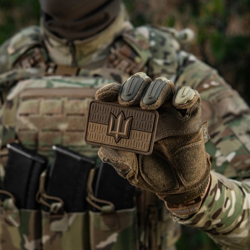 Náplasť M-Tac Vlajka Ukrajiny s trojzubcom SZU PVC