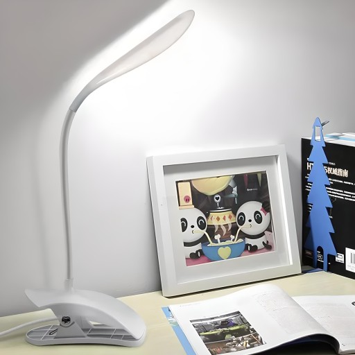 DOTYKOVÁ LED ŠKOLSKÁ STOLNÁ LAMPA USB KLIP