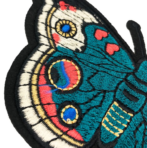 Thermo PATCH Nažehľovačka vyšívaná motýľový hmyz