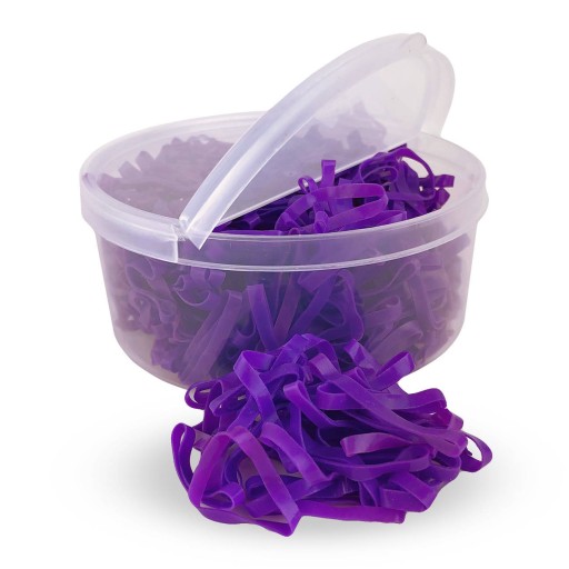 YORK Silikónové gumy v PURPLE krabičke