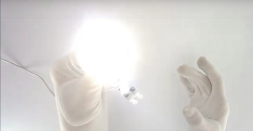 Zápustné stropné svietidlo FIN LED 3W ČIERNA 230V