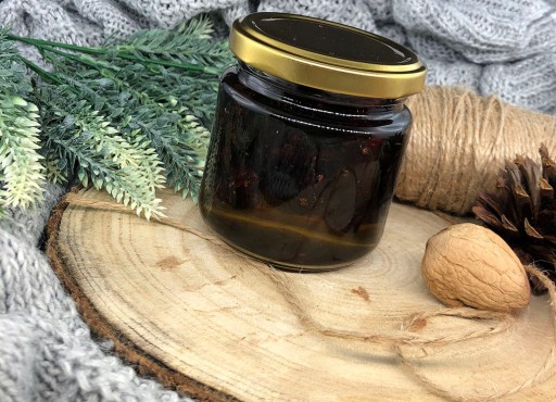 BRUSNICE V MEDE 220g POĽSKÝ prírodný MED