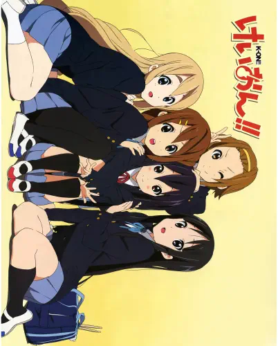 Plagát anime Manga K-ON! KON_006 A3 (vlastné)