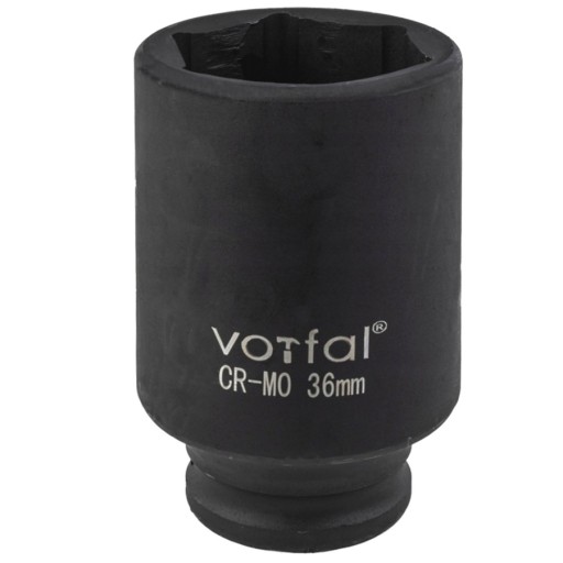 NÁRAZOVÁ ZÁSUVKA DLHÁ 36 mm PRE KOLESÁ S 1/2'' KĽÚČOM