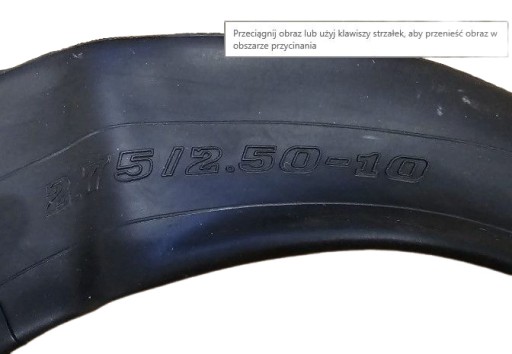 RÚRA 2,75 / 2,50 - 10 ; 2,50 / 2,75 - 10 VRECKOVÝ BIKE DIRT MINI KRÍŽ