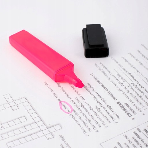 ZVÝRAZŇOVAČ 4 FARBY TEXTMARKER FLUO SET