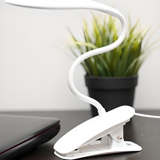 DOTYKOVÁ LED ŠKOLSKÁ STOLNÁ LAMPA USB KLIP
