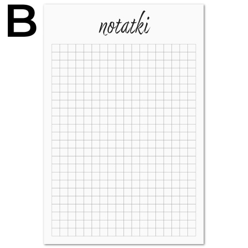 Magnetický NOTEBOOK, veľký zápisník do chladničky