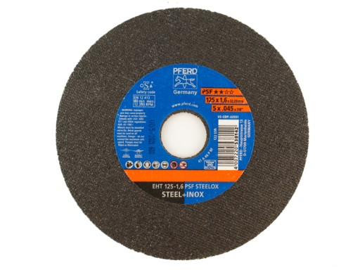 PFERD OCELOVÉ REZNÉ KOTÚČE 125x1,6 OCEL INOX