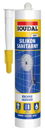 SOUDAL SANITÁRNY SILIKON BIELA KÚPEĽŇA 280 ml