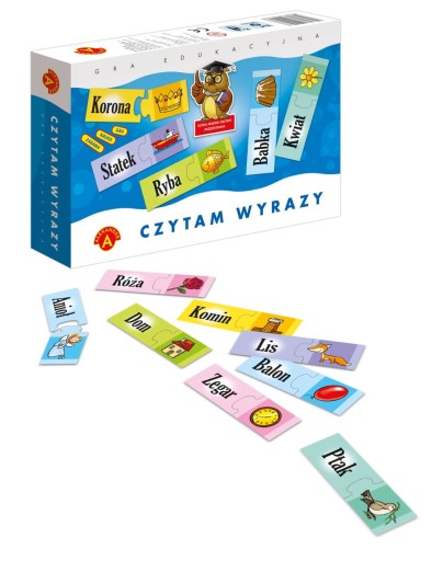 VZDELÁVACIA HRA PREČÍTAM SLOVÁ SOVA MÚDRA HLAVA 0479