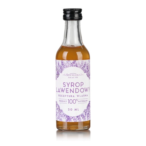 Levanduľový sirup 50ml - Spichlerz