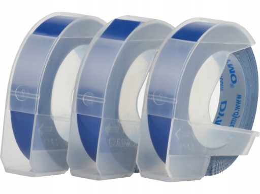 DYMO 3D páska OMEGA JUNIOR modrá raziaca
