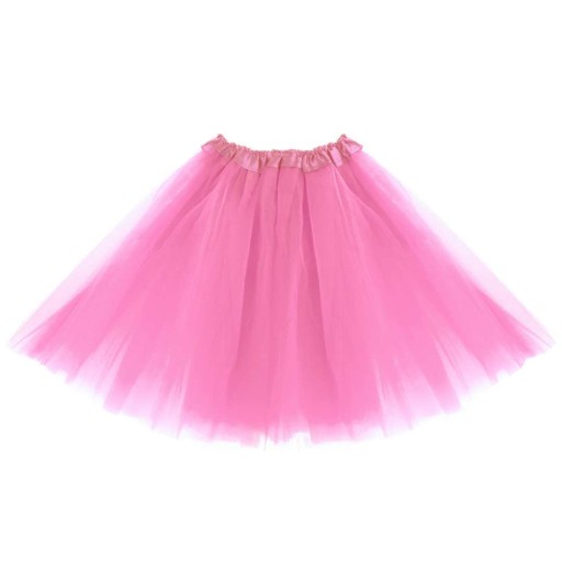 Tylová tutu sukňa, SVETLO ružová, 40CM, BAKALÁRSKA PÁRTY