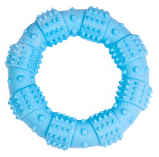 Gumová hračka pre psa, HRUBÝ KRUH, 12 cm