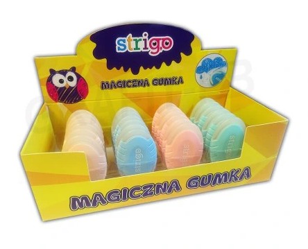 Strigo guma Viacfarebná 1 ks.