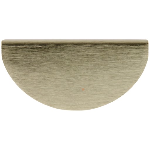 Polkruhová nábytková úchytka, zlatý polmesiac, rozteč 64 mm